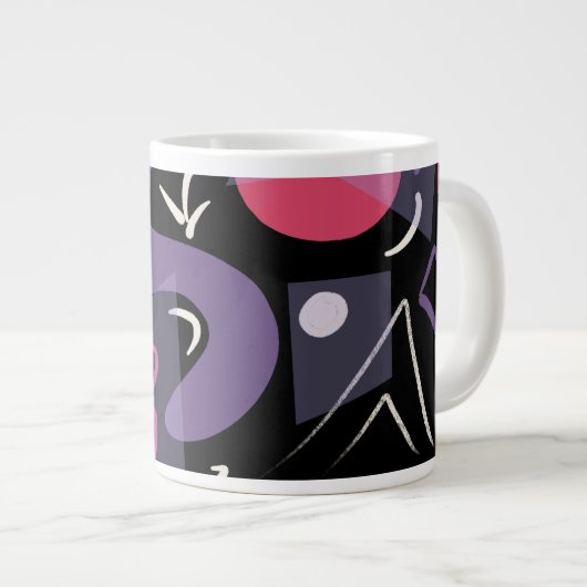 Jumbo Tasse Retrodesign (Vorderseite Rechts)