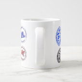 Jumbo Tasse Saint James Way (Rückseite)