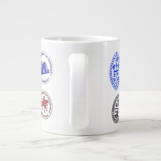 Jumbo Tasse Saint James Way (Rückseite)