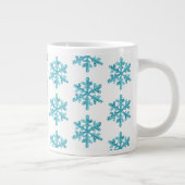Jumbo-Tasse-Schneeflocken Jumbo-Tasse (Rechts)