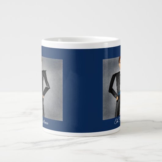 Jumbo-Tasse "The Charming Gentlemen" (Vorderseite)