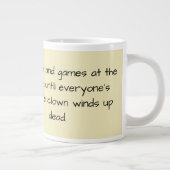 Jumbo-Tasse von Feral-ly Funny Freakshow (Rechts)