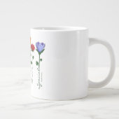 Jumbo-Tasse - Wildblumen n' Worte (Rechts)