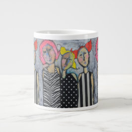 Jumbo-Tasse - Wilde Frauen tun