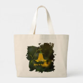 Jumbo Tote Bag – Flowers for the Soul Jumbo Stoffbeutel (Rückseite)