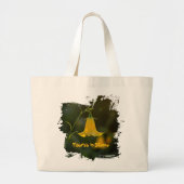 Jumbo Tote Bag – Flowers for the Soul Stoffbeutel (Vorne)