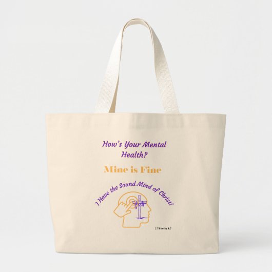 Jumbo Tote Bag Stoffbeutel (Vorne)