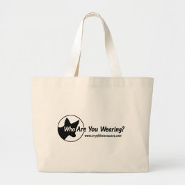 Jumbo Tote Bag (Wer trägt ihr?) Stoffbeutel
