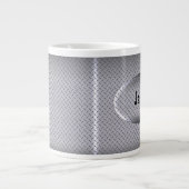 Jumbo Typ Monogram-Kaffeemugs Jumbo-Tasse (Vorderseite)