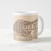 Jumbo Vancouver Art Coffee Cup Tasse Personalisier (Vorderseite Rechts)