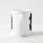 Jumbo Vancouver Coffee Tasse Native Art Sehenswürd (Rückseite)