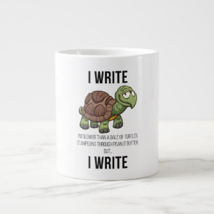 Jumbo Word Turtle Coffee Tasse