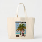 Jumbotasche. Alles Gute zum Geburtstag, Matey! Jumbo Stoffbeutel (Vorne)