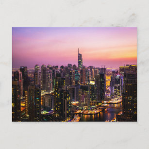 Jumeirah Lake Towers, Dubai, Vereinigte Arabische  Postkarte