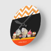 JUMMLICHE FARBSCHNITTSTELLEN FÜR DIE VERZERRUNG Or Runde Wanduhr (Winkel)