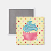 Jummy Cupcake Magnet (Vorderseite/Rückseite)