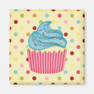 Jummy Cupcake Magnet