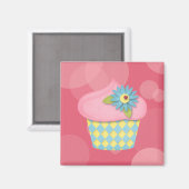 Jummy Cupcake Magnet (Vorderseite/Rückseite)