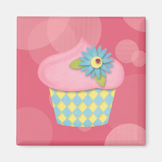 Jummy Cupcake Magnet (Vorne)