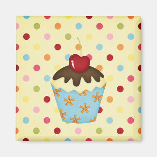 Jummy Cupcake Magnet