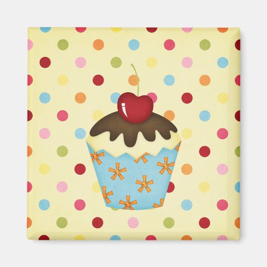 Jummy Cupcake Magnet (Vorne)