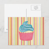 Jummy Cupcake Postkarte (Vorne/Hinten)