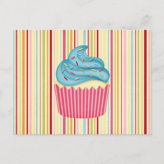Jummy Cupcake Postkarte (Vorderseite)