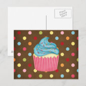 Jummy Cupcake Postkarte (Vorne/Hinten)