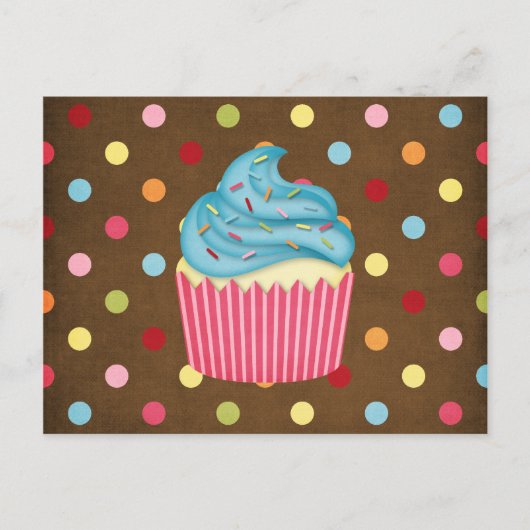 Jummy Cupcake Postkarte (Vorderseite)