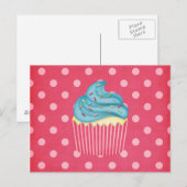 Jummy Cupcake Postkarte (Vorne/Hinten)
