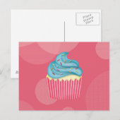 Jummy Cupcake Postkarte (Vorne/Hinten)