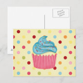 Jummy Cupcake Postkarte (Vorne/Hinten)