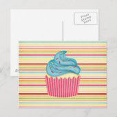Jummy Cupcake Postkarte (Vorne/Hinten)