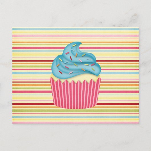 Jummy Cupcake Postkarte (Vorderseite)
