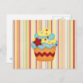 Jummy Cupcake Postkarte (Vorne/Hinten)