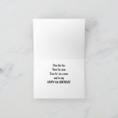 JUMMY-KURZE FÜR *8 JAHRE ALTE* KARTE (Innenseite)