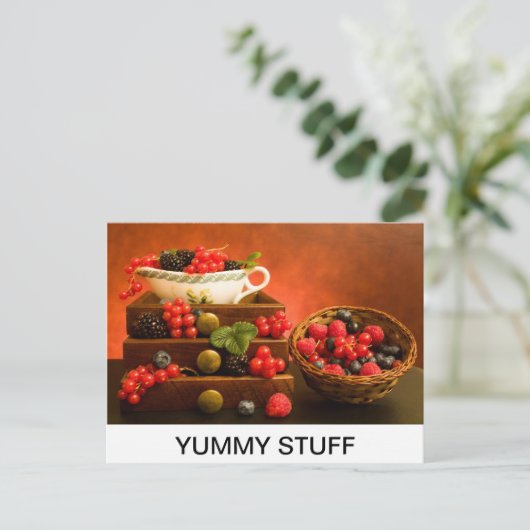 JUMMY STUFF POSTKARTE (Stehend Vorderseite)