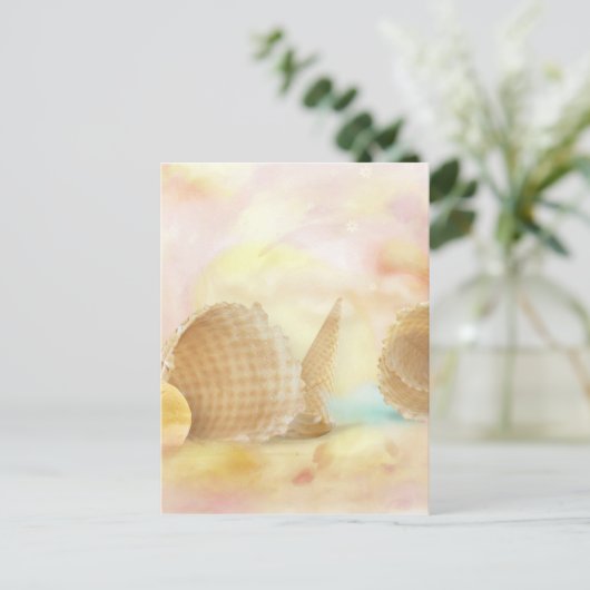 Jummy-Waffelcones Postkarte (Stehend Vorderseite)