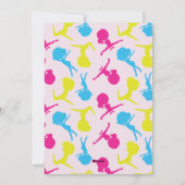 Jump and Tumble Gymnastics Einladung zum Geburtsta (Rückseite)