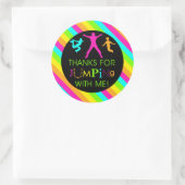 Jump Birthday Girl Matching Danke Stickers (Tasche)
