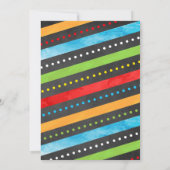 Jump Bounce Trampolin Park Geburtstagseinladungen Einladung (Rückseite)