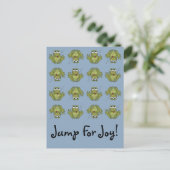 Jump for Joy Postcard Postkarte (Stehend Vorderseite)