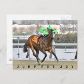 Jump for Joy - Reylu Gutierrez (1) Postkarte (Vorne/Hinten)