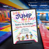 JUMP-Geburtstagsparty Einladung