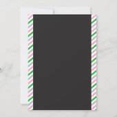 Jump Invasion Trampolin Geburtstagsparty Einladung (Rückseite)