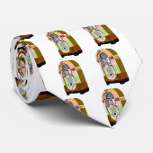 Jump Jive Jukebox Krawatte (Gerollt)
