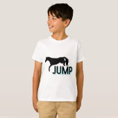 jump jumper horse equestrian T-Shirt (Vorne ganz)