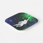 Jump Neon Graffiti Trampolin Park Teller (Gewinkelt)