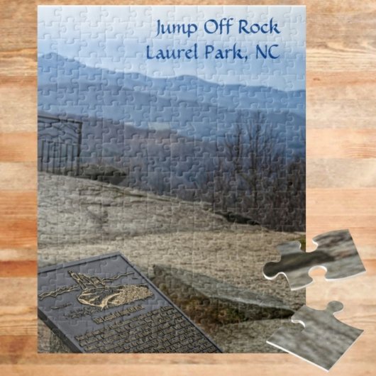 Jump Off Rock Laurel Park NC FrühWinter Puzzle