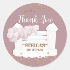 Jump Party Bounce House Aufkleber